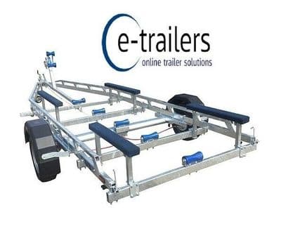 EXTREME 1900kg BUNK BOAT TRAILER WITH LIGHTBOARD - 21ft BOATS or 7m RIBS