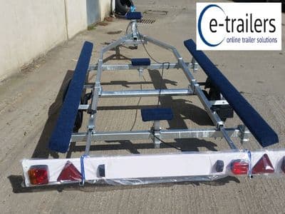 Extreme inflatable boat trailer, 350kg, up to 3.8m