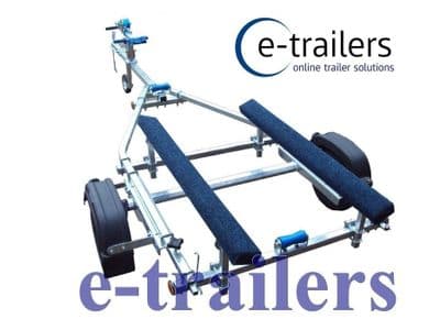 Extreme 350kg Bunk Boat Trailer 15' dinghy +overhang 10' hard boat ,3.5m ribs Brand New - Ex Display