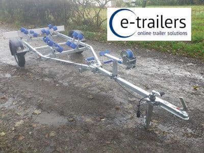 EXTREME 500kg Super Roller Boat Trailer - 15' Jet skis & boats to 12' - 4.3m ribs