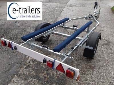 EXTREME 750kg Maxi Bunk Boat Trailer - up to 16ft Dinghy 14ft Boats or 5m Ribs