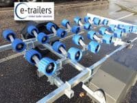 New Extreme 750kg Jetski Boat Trailer with 28 Roller Slide (Bank) system roller bunk roller glide jet-ski 2 seater 3 seater floatation wheels 20.5 8x10 balloon tyres EXTREME 750kg galvanised Jet ski / Boat Trailer with 28 Roller System  20.5 wide tyres cornwall devon jet shed somerset dorset hampshire wales scotland midlands kent avon bristol glasgow wiltshire suffolk norfolk penzance truro padstow exeter Shetland Islands Orkney Islands Caithness Sutherland Ross & Cromarty Inverness-shire Nairnshire Morayshire Banffshire Aberdeenshire Kincardineshire Angus (Forfarshire) Perthshire Argyllshire Fife Kinross-shire Clackmannanshire Stirlingshire Dunbartonshire East Lothian Midlothian West Lothian Renfrewshire Buteshire Berwickshire Selkirkshire Peebles-shire Lanarkshire Ayrshire Northumberland Roxburghshire Dumfries-shire Kirkcudbrightshire Wigtownshire Tyne & Wear Durham Cumbria North Yorkshire East Riding of Yorkshire West Yorkshire Lancashire Greater Manchester Merseyside Lincolnshire Nottinghamshire South Yorkshire Derbyshire Cheshire Flintshire Denbighshire Anglesey Caernarvonshire Rutland Leicestershire Staffordshire Shropshire Montgomeryshire Merionethshire Norfolk West Midlands Suffolk Cambridgeshire Bedfordshire Northamptonshire Warwickshire Worcestershire Herefordshire Radnorshire Cardiganshire Essex Hertfordshire Buckinghamshire Oxfordshire Gloucestershire Monmouthshire Breconshire Glamorgan Carmarthenshire Pembrokeshire Kent Greater London Surrey Berkshire Wiltshire Somerset East Sussex West Sussex Hampshire Dorset Devon Cornwall Antrim Derry / Londonderry Down Armagh Tyrone Fermanagh Launceston Plymouth Turro Penzance St Austell Exmouth Salcombe Totnes Bournemouth Southampton Cardiff Manchester Liverpool Glasgow inverness Looe Liskeard Bodmin Trailer SBS Mersea Admiral Extreme Bramber Nicholson Nugent Ifor Williams Indespension Wessex Lorries Erde Daxara