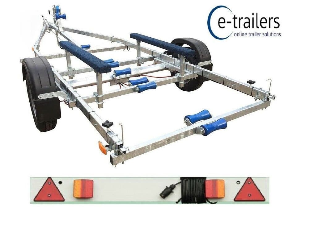 EXTREME 1300kg FIXED KEEL BUNK 17FT BOAT TRAILER CORNISH CRABBER SHRIMPER 17 & PLYMOUTH PILOT
