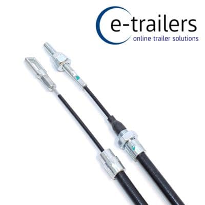 Fixed Eye ALKO/KNOTT Long Life Brake Cable - Multiple Sizes