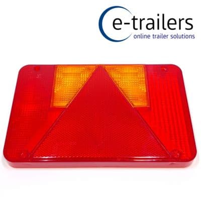 Genuine Radex 5800 RIGHT Trailer Rear Light Lens - Ifor Williams Indespension