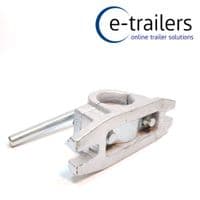 GWAZA CLAMP FOR 48mm RIBBED JOCKEY SHAFT PROP STAND + MOUNT AND HANDLE 5209