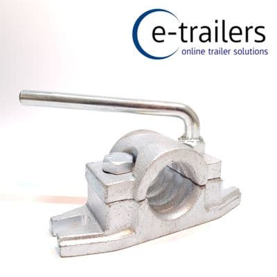 GWAZA CLAMP FOR 48mm RIBBED JOCKEY SHAFT PROP STAND + MOUNT AND HANDLE - 5209
