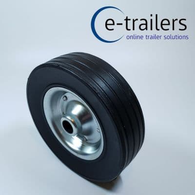 HEAVY DUTY JOCKEY WHEEL 200x60mm - 500kg NOSE - TRAILERS CARAVANS TO 3500kg