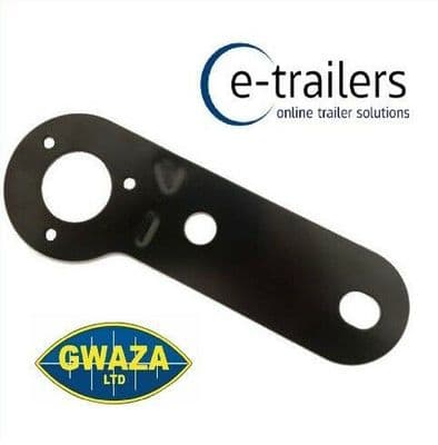 HEAVY DUTY SINGLE SOCKET CAR MOUNTING PLATE FOR TRAILER 7 OR 13 PIN SOCKET - 886
