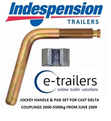 INDESPENSION JOCKEY HANDLE & PAD - COUPLINGS 2000 - 3500kg FROM 06/09 ISCP 180