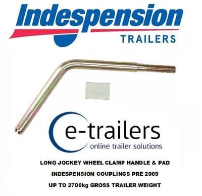 INDESPENSION JOCKEY HANDLE & PAD FOR COUPLINGS PRE JUNE 09 UP TO 2700kg ISCP 179