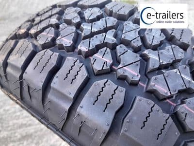 KENDA HEAVY DUTY 185x70x13 185 70 R13 106/104N TRAILER TYRE RATED 950Kg-  IFOR WILLIAMS