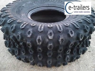 KNOBBY 22x11x8 43F 4ply (155kg) TRAILER ATV KENDA SCORPION TYRE