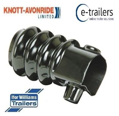 KNOTT AVONRIDE BELLOWS FOR KFG35 3500KG WITH CAST HEAD GENUINE ITEM + FIXING KIT