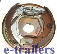 KNOTT RIGHT - SIDE 200x50 COMPLETE BACKPLATE ASSEMBLY BRAKE SHOES -IFOR WILLIAMS