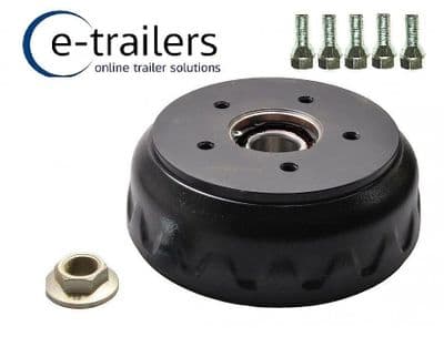 KNOTT TYPE 200x50 BRAKE DRUM 5 STUD 112mm 309726 64x37x34 +CAP +NUT -20-2425/1 412420 26979 202425