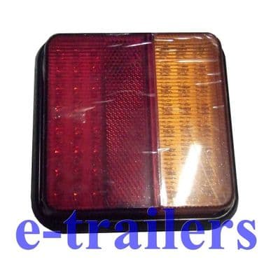 LED Multi 4 Function Rear Trailer Lights 48 leds 10-30v EU Approved - waterproof GWAZA 15037