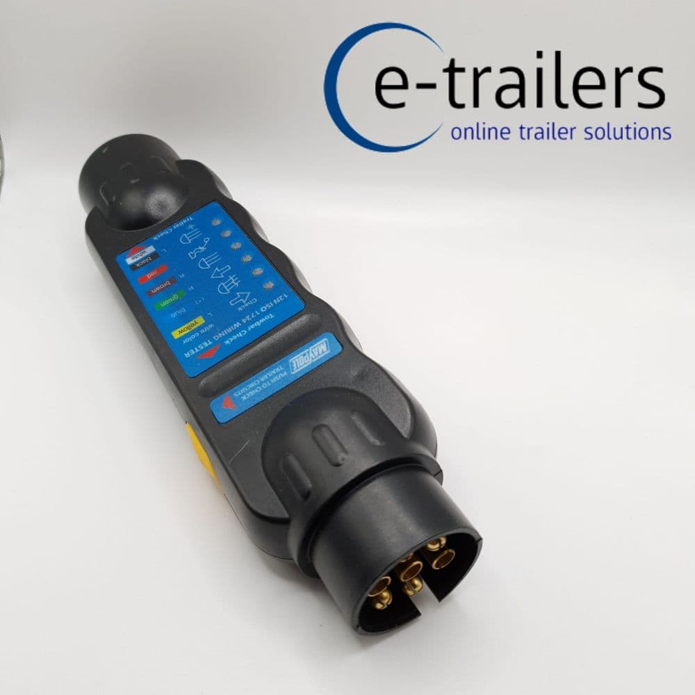 Maypole 12v 7pin 12N Car & Trailer Towing Electrics Socket Tester MP1804B