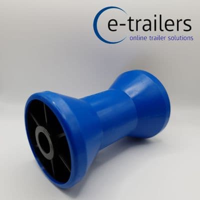 Maypole MP1740 Boat Trailer Non Marking Keel V Roller - Blue / black 130x80x16