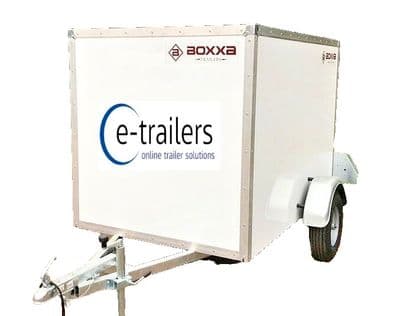 New Boxxa 6ft x 4ft x 4ft (high) Unbraked 750kg Type Approved Box Van Trailer - Made in UK