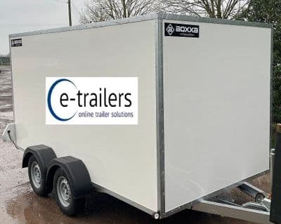NEW BOXXA 855TB (8x5x5ft) BOX VAN TRAILER - GO KART BOOT SALES MOTORBIKE CAMPING
