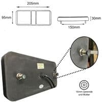 Pair of 3-in-1 LED Rear Trailer Lorry Tail Lamps – Neon Style - For Trailer/Lorry/Tractor Trailer Lorry Boat Horsebox Flatbed  Tractor JCB Lorry Container Boat Flatbed  Combine digger dumper car Shetland Islands Orkney Islands Caithness Sutherland Ross & Cromarty Inverness-shire Nairnshire Morayshire Banffshire Aberdeenshire Kincardineshire Angus (Forfarshire) Perthshire Argyllshire Fife Kinross-shire Clackmannanshire Stirlingshire Dunbartonshire East Lothian Midlothian West Lothian Renfrewshire Buteshire Berwickshire Selkirkshire Peebles-shire Lanarkshire Ayrshire Northumberland Roxburghshire Dumfries-shire Kirkcudbrightshire Wigtownshire Tyne & Wear Durham Cumbria North Yorkshire East Riding of Yorkshire West Yorkshire Lancashire Greater Manchester Merseyside Lincolnshire Nottinghamshire South Yorkshire Derbyshire Cheshire Flintshire Denbighshire Anglesey Caernarvonshire Rutland Leicestershire Staffordshire Shropshire Montgomeryshire Merionethshire Norfolk West Midlands Suffolk Cambridgeshire Bedfordshire Northamptonshire Warwickshire Worcestershire Herefordshire Radnorshire Cardiganshire Essex Hertfordshire Buckinghamshire Oxfordshire Gloucestershire Monmouthshire Breconshire Glamorgan Carmarthenshire Pembrokeshire Kent Greater London Surrey Berkshire Wiltshire Somerset East Sussex West Sussex Hampshire Dorset Devon Cornwall Antrim Derry / Londonderry Down Armagh Tyrone Fermanagh Launceston Plymouth Truro Penzance St Austell Exmouth Salcombe Totnes Bournemouth Southampton Cardiff Manchester Liverpool Glasgow inverness Looe Liskeard Bodmin Trailer SBS Mersea Admiral Extreme Bramber Nicholson Nugent Ifor Williams Indespension Wessex Lorries Erde Daxara Brian James Launceston Exeter Wadebridge Padstow Alko Knott Bradley Indespension Peak BPW Brenderup Rice