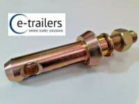 PAIR OF CAT 1 (19mm) TRACTOR IMPLEMENT LINK PIN - 3 POINT LINKAGE BOX GWAZA 355