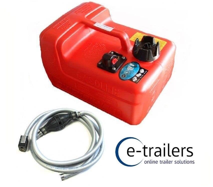 Quicksilver 12L Outboard Petrol Fuel Tank Gauge 8 Ft Fuel Line Mariner