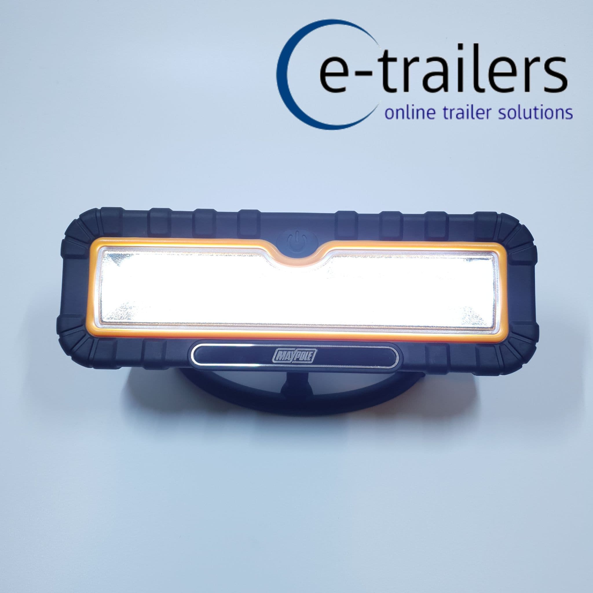 SUPERB MAGNETIC LED RECHARGEABLE LIGHT & POWERBANK VAN AWNING CARAVAN ...
