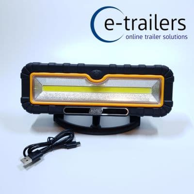 SUPERB MAGNETIC LED RECHARGEABLE LIGHT & POWERBANK VAN AWNING CARAVAN CAR MP4056
