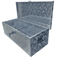 Toolbox Aluminium Checker Plate 31 x 13 x 10 inch