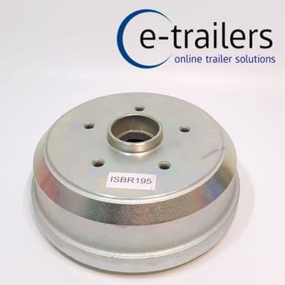 TRAILER BRAKE DRUM FITS BRIAN JAMES  5 STUD 112mm PCD 200x50 - JUST THE BARE DRUM ISBR195 B7717