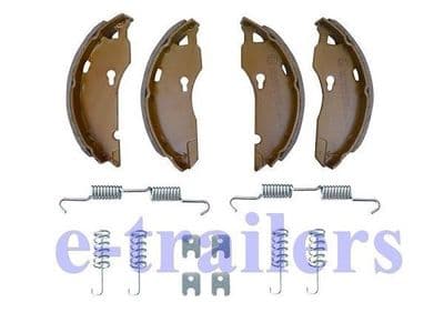 TRAILER BRAKE SHOES 160x35 Caravan Brian James - ALKO type for 1637 1635 1636 &G 384.481 384481