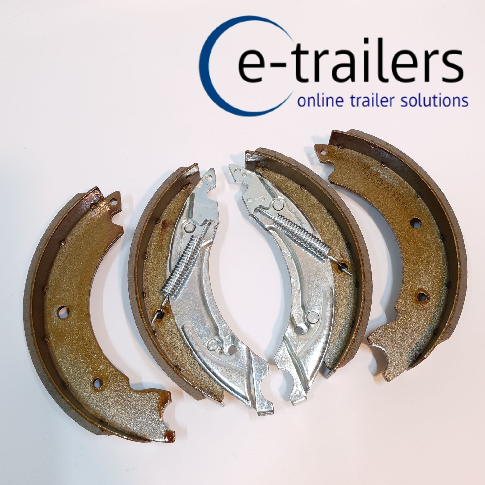 TRAILER BRAKE SHOES 203x40 KNOTT TYPE IFOR WILLIAMS BRIAN JAMES PEAK