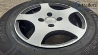 TRAILER CARAVAN TYRE 165xR13C Kenda ON 5Jx13 4 Stud 100mm Alloy Trailer Wheel - HOBBY CARAVAN ALLOY Shetland Islands Orkney Islands Caithness Sutherland Ross & Cromarty Inverness-shire Nairnshire Morayshire Banffshire Aberdeenshire Kincardineshire Angus (Forfarshire) Perthshire Argyllshire Fife Kinross-shire Clackmannanshire Stirlingshire Dunbartonshire East Lothian Midlothian West Lothian Renfrewshire Buteshire Berwickshire Selkirkshire Peebles-shire Lanarkshire Ayrshire Northumberland Roxburghshire Dumfries-shire Kirkcudbrightshire Wigtownshire Tyne & Wear Durham Cumbria North Yorkshire East Riding of Yorkshire West Yorkshire Lancashire Greater Manchester Merseyside Lincolnshire Nottinghamshire South Yorkshire Derbyshire Cheshire Flintshire Denbighshire Anglesey Caernarvonshire Rutland Leicestershire Staffordshire Shropshire Montgomeryshire Merionethshire Norfolk West Midlands Suffolk Cambridgeshire Bedfordshire Northamptonshire Warwickshire Worcestershire Herefordshire Radnorshire Cardiganshire Essex Hertfordshire Buckinghamshire Oxfordshire Gloucestershire Monmouthshire Breconshire Glamorgan Carmarthenshire Pembrokeshire Kent Greater London Surrey Berkshire Wiltshire Somerset East Sussex West Sussex Hampshire Dorset Devon Cornwall Antrim Derry / Londonderry Down Armagh Tyrone Fermanagh Launceston Plymouth Turro Penzance St Austell Exmouth Salcombe Totnes Bournemouth Southampton Cardiff Manchester Liverpool Glasgow inverness Looe Liskeard Bodmin Trailer SBS Mersea Admiral Extreme Bramber Nicholson Nugent Ifor Williams Indespension Wessex Lorries Erde Daxara