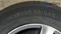 TRAILER CARAVAN TYRE 165xR13C Kenda ON 5Jx13 4 Stud 100mm Alloy Trailer Wheel - HOBBY CARAVAN ALLOY Shetland Islands Orkney Islands Caithness Sutherland Ross & Cromarty Inverness-shire Nairnshire Morayshire Banffshire Aberdeenshire Kincardineshire Angus (Forfarshire) Perthshire Argyllshire Fife Kinross-shire Clackmannanshire Stirlingshire Dunbartonshire East Lothian Midlothian West Lothian Renfrewshire Buteshire Berwickshire Selkirkshire Peebles-shire Lanarkshire Ayrshire Northumberland Roxburghshire Dumfries-shire Kirkcudbrightshire Wigtownshire Tyne & Wear Durham Cumbria North Yorkshire East Riding of Yorkshire West Yorkshire Lancashire Greater Manchester Merseyside Lincolnshire Nottinghamshire South Yorkshire Derbyshire Cheshire Flintshire Denbighshire Anglesey Caernarvonshire Rutland Leicestershire Staffordshire Shropshire Montgomeryshire Merionethshire Norfolk West Midlands Suffolk Cambridgeshire Bedfordshire Northamptonshire Warwickshire Worcestershire Herefordshire Radnorshire Cardiganshire Essex Hertfordshire Buckinghamshire Oxfordshire Gloucestershire Monmouthshire Breconshire Glamorgan Carmarthenshire Pembrokeshire Kent Greater London Surrey Berkshire Wiltshire Somerset East Sussex West Sussex Hampshire Dorset Devon Cornwall Antrim Derry / Londonderry Down Armagh Tyrone Fermanagh Launceston Plymouth Turro Penzance St Austell Exmouth Salcombe Totnes Bournemouth Southampton Cardiff Manchester Liverpool Glasgow inverness Looe Liskeard Bodmin Trailer SBS Mersea Admiral Extreme Bramber Nicholson Nugent Ifor Williams Indespension Wessex Lorries Erde Daxara
