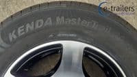 TRAILER CARAVAN TYRE 165xR13C Kenda ON 5Jx13 4 Stud 100mm Alloy Trailer Wheel - HOBBY CARAVAN ALLOY Shetland Islands Orkney Islands Caithness Sutherland Ross & Cromarty Inverness-shire Nairnshire Morayshire Banffshire Aberdeenshire Kincardineshire Angus (Forfarshire) Perthshire Argyllshire Fife Kinross-shire Clackmannanshire Stirlingshire Dunbartonshire East Lothian Midlothian West Lothian Renfrewshire Buteshire Berwickshire Selkirkshire Peebles-shire Lanarkshire Ayrshire Northumberland Roxburghshire Dumfries-shire Kirkcudbrightshire Wigtownshire Tyne & Wear Durham Cumbria North Yorkshire East Riding of Yorkshire West Yorkshire Lancashire Greater Manchester Merseyside Lincolnshire Nottinghamshire South Yorkshire Derbyshire Cheshire Flintshire Denbighshire Anglesey Caernarvonshire Rutland Leicestershire Staffordshire Shropshire Montgomeryshire Merionethshire Norfolk West Midlands Suffolk Cambridgeshire Bedfordshire Northamptonshire Warwickshire Worcestershire Herefordshire Radnorshire Cardiganshire Essex Hertfordshire Buckinghamshire Oxfordshire Gloucestershire Monmouthshire Breconshire Glamorgan Carmarthenshire Pembrokeshire Kent Greater London Surrey Berkshire Wiltshire Somerset East Sussex West Sussex Hampshire Dorset Devon Cornwall Antrim Derry / Londonderry Down Armagh Tyrone Fermanagh Launceston Plymouth Turro Penzance St Austell Exmouth Salcombe Totnes Bournemouth Southampton Cardiff Manchester Liverpool Glasgow inverness Looe Liskeard Bodmin Trailer SBS Mersea Admiral Extreme Bramber Nicholson Nugent Ifor Williams Indespension Wessex Lorries Erde Daxara