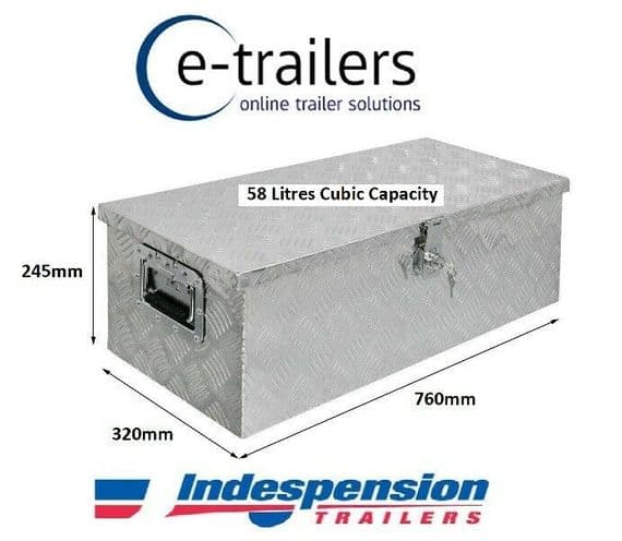 Indespension ifor Williams bateson brian james Aluminium Chequer Plate Locking Tool Box 760x320x245mm car lorry trailer ATB002 Shetland Islands Orkney Islands Caithness Sutherland Ross & Cromarty Inverness-shire Nairnshire Morayshire Banffshire Aberdeenshire Kincardineshire Angus (Forfarshire) Perthshire Argyllshire Fife Kinross-shire Clackmannanshire Stirlingshire Dunbartonshire East Lothian Midlothian West Lothian Renfrewshire Buteshire Berwickshire Selkirkshire Peebles-shire Lanarkshire Ayrshire Northumberland Roxburghshire Dumfries-shire Kirkcudbrightshire Wigtownshire Tyne & Wear Durham Cumbria North Yorkshire East Riding of Yorkshire West Yorkshire Lancashire Greater Manchester Merseyside Lincolnshire Nottinghamshire South Yorkshire Derbyshire Cheshire Flintshire Denbighshire Anglesey Caernarvonshire Rutland Leicestershire Staffordshire Shropshire Montgomeryshire Merionethshire Norfolk West Midlands Suffolk Cambridgeshire Bedfordshire Northamptonshire Warwickshire Worcestershire Herefordshire Radnorshire Cardiganshire Essex Hertfordshire Buckinghamshire Oxfordshire Gloucestershire Monmouthshire Breconshire Glamorgan Carmarthenshire Pembrokeshire Kent Greater London Surrey Berkshire Wiltshire Somerset East Sussex West Sussex Hampshire Dorset Devon Cornwall Antrim Derry / Londonderry Down Armagh Tyrone Fermanagh Launceston Plymouth Turro Penzance St Austell Exmouth Salcombe Totnes Bournemouth Southampton Cardiff Manchester Liverpool Glasgow inverness Looe Liskeard Bodmin Trailer SBS Mersea Admiral Extreme Bramber Nicholson Nugent Ifor Williams Indespension Wessex Lorries Erde Daxara