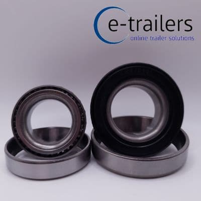 Trailer Wheel Bearings set LM 67048 L + 67048/10 & L44649 + 44649/10 -Knott Brian James Indespension