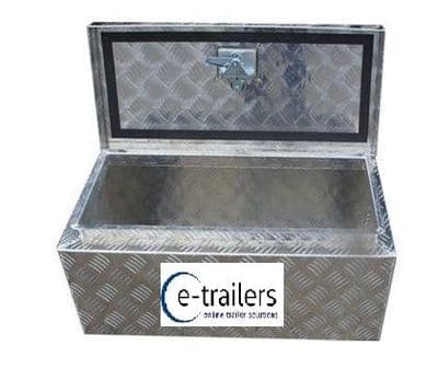 Truck Trailer Storage Aluminium Alloy Chequer Plate Tool Box  - 26