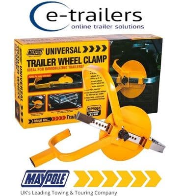UK MAYPOLE CLAMP FOR TRAILER WHEELS 8-10