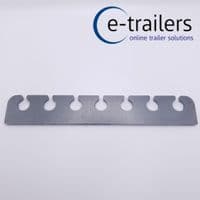 Weld On Trailer Brake Cable ALKO & KNOTT Anchor Fixing Plate for Single Tandem or Tri Axle brake cable securing anchor plate