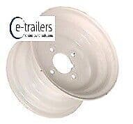 White 6.00x10 6JX10 Trailer Rim  4
