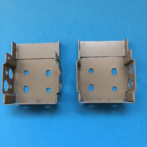 1 PAIR VENETIAN BOX BRACKETS FOR 44MM X 44MM TOP BOX GREY