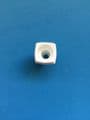 Large white plastic- acrylic pull toggle