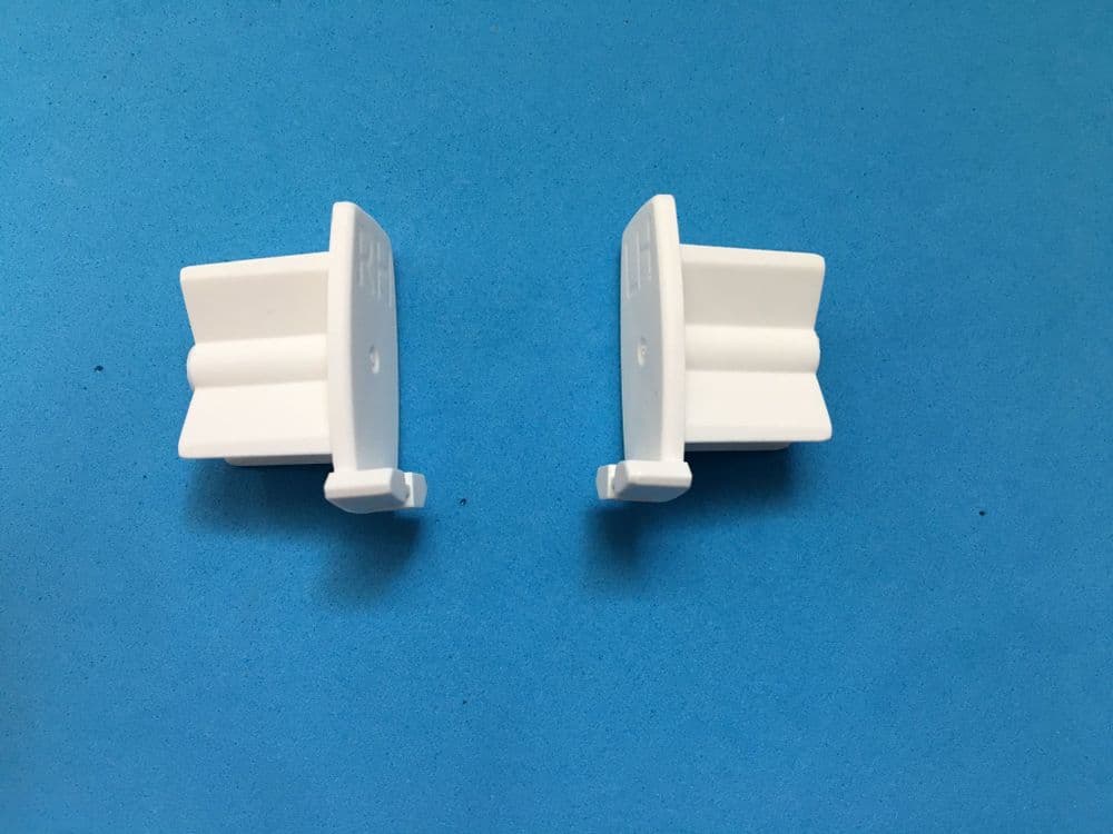 PAIR OF PERFECT FIT ROLLER BLIND END CAPS