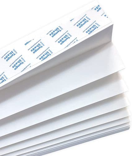 TEMPORARY BLINDS PACK OF 6 WHITE 89cm x 180cm