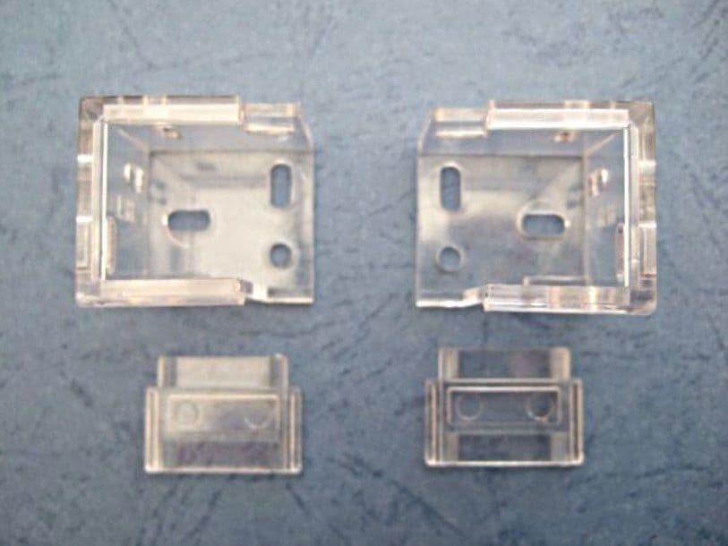 BLIND BOX BRACKET TO FIT 25MM X 25MM TOP BOX UNIVERSAL FIX 1 PAIR