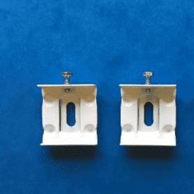 VERTICAL BLIND TOP FIX BRACKETS WITH SCREW