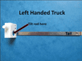 VERTICAL BLIND TRACK CARRIER  TRUCKS- RUNNERS  WITH STANDARD PLASTIC LINKS